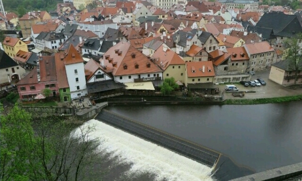 Castelo de Cesky Krumlov - vista