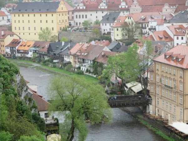 Castelo de Cesky Krumlov - vista