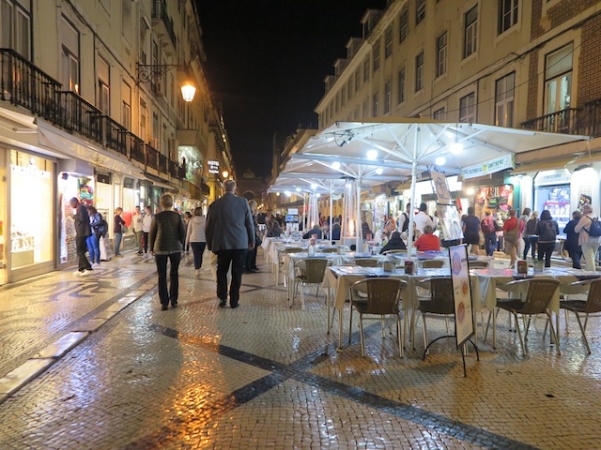 Baixa - Lisboa à noite